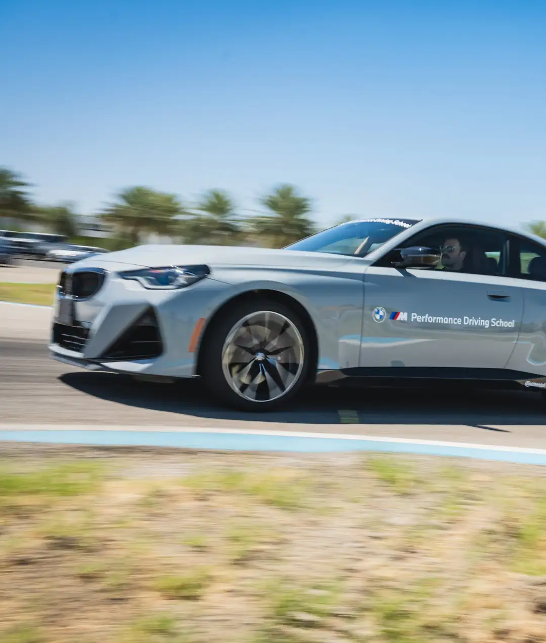 BMW M240i on track