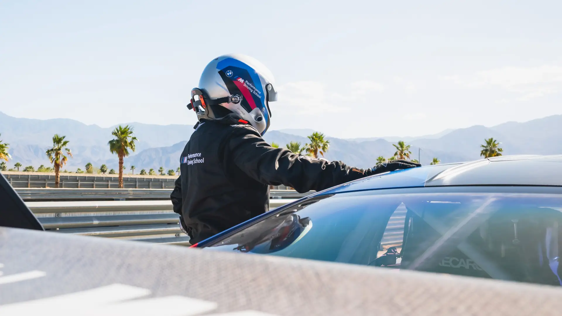 BMW M4 GT4 driver