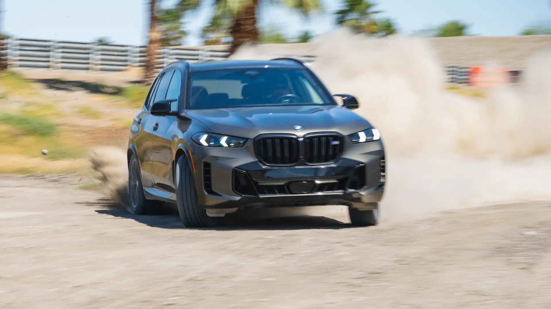 BMW X5 off roading