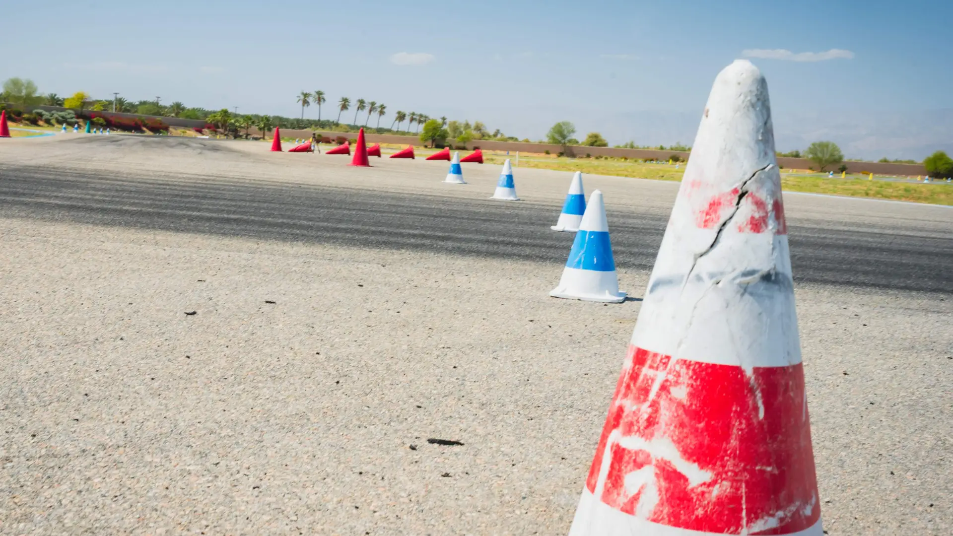 BMW track cones