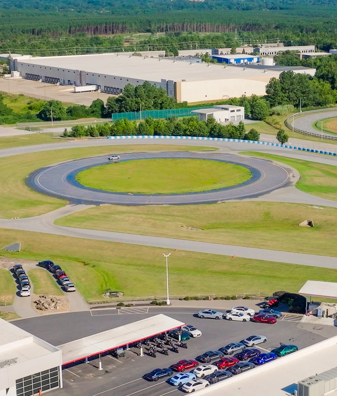 BMW Skid pad in south carolina