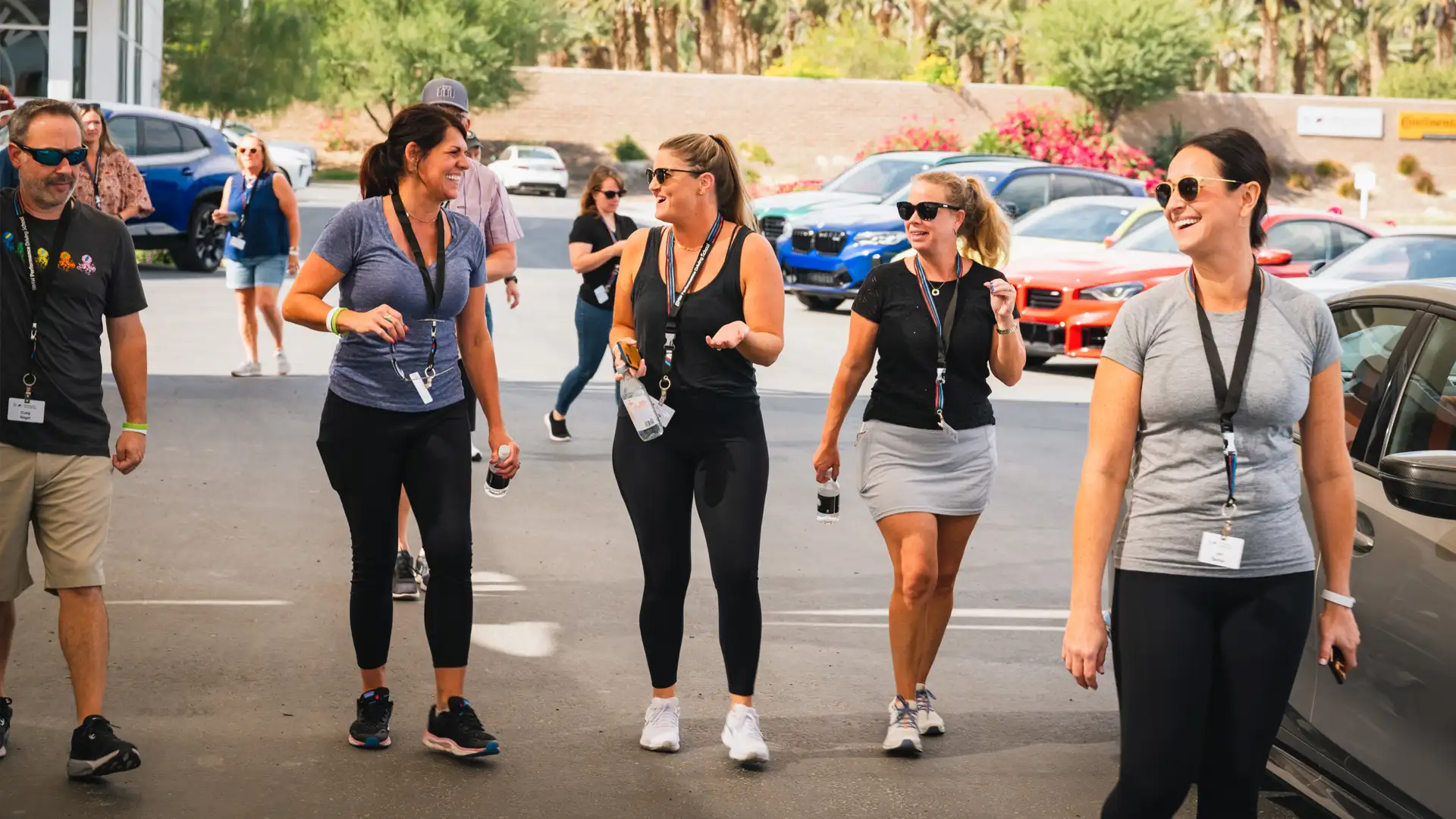Group of BMW Performance Center participants